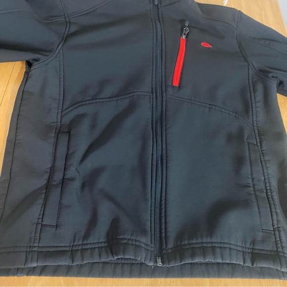 SNOZU Fleece Lined Performance Hooded Jacket in Black Boy's L (14-16) - Picture 6 of 9